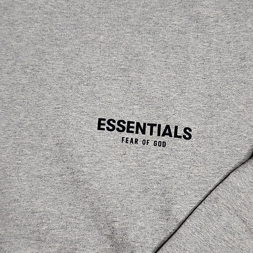 NWT Fear of God Essentials Dark Oatmeal Hoodies - Picture 4 of 10